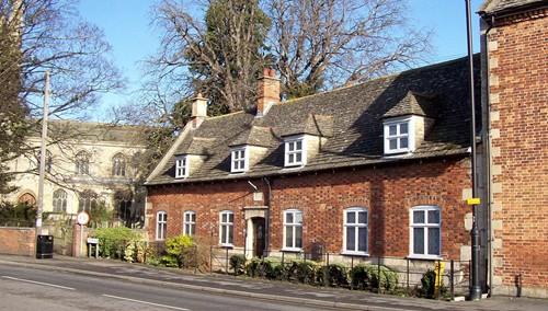 The almshouses in South Street