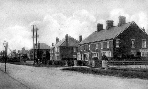 New houses in North Road in 1910