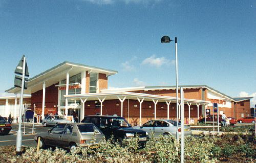 Sainsburys supermarket in Exeter Street