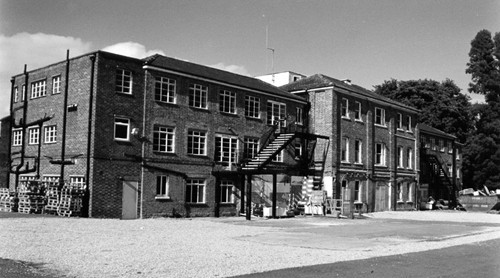 The workhouse building which was demolished in 2001