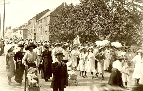 Photographed in 1912