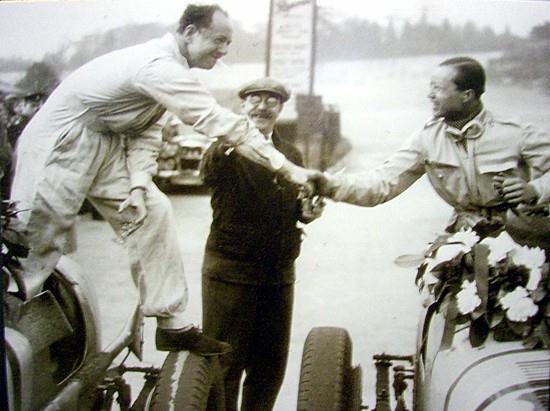 A winning handshake from Mays to Bira