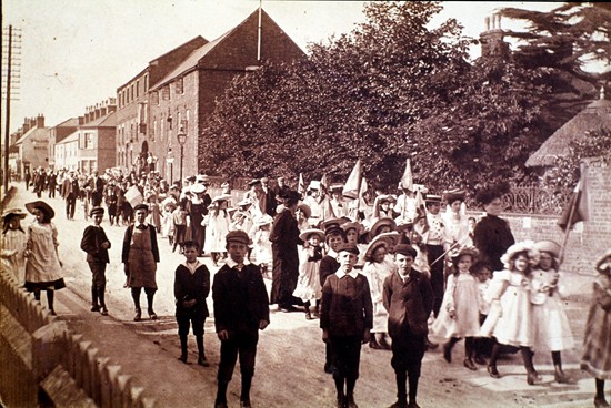 Sunday School parade in 1912