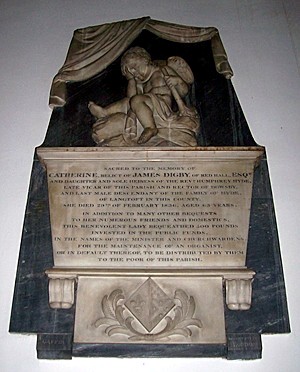 Catherine Digby memorial