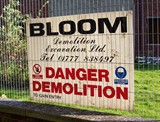 Demolition notice