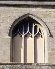 Window on the south side exterior