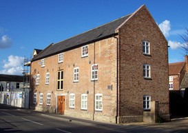 The flats nearing completion