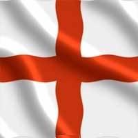 The flag of St George