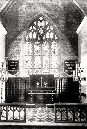 The chancel