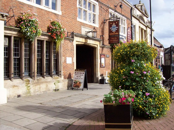 Town centre floral displays