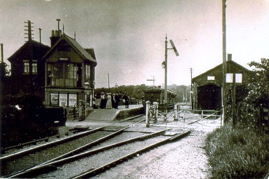 Thurlby railway station