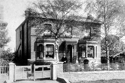 Brooklands photographed in 1900