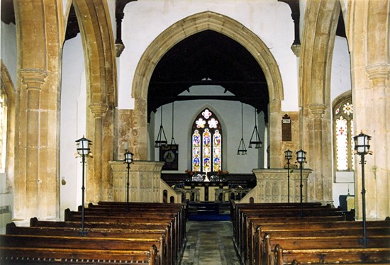 The nave of St Stephen's Church