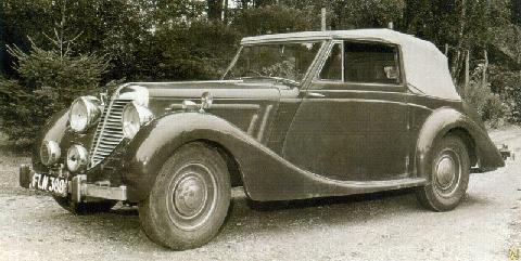 The Raymond Mays drophead coupe