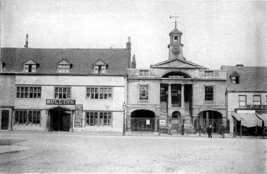 The market place in Bourne