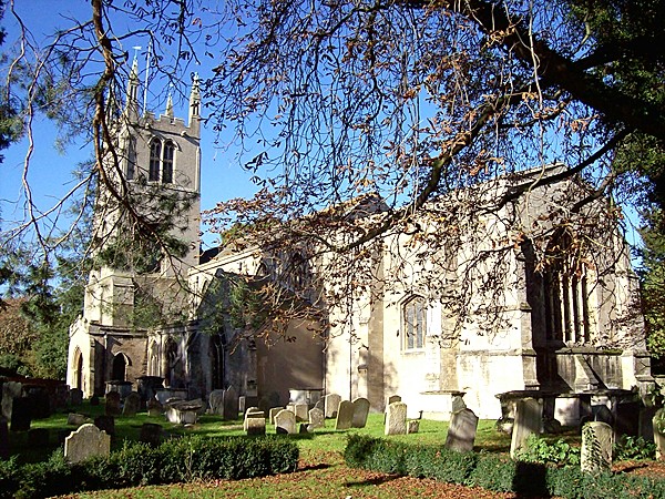 The Abbey Church in autumn