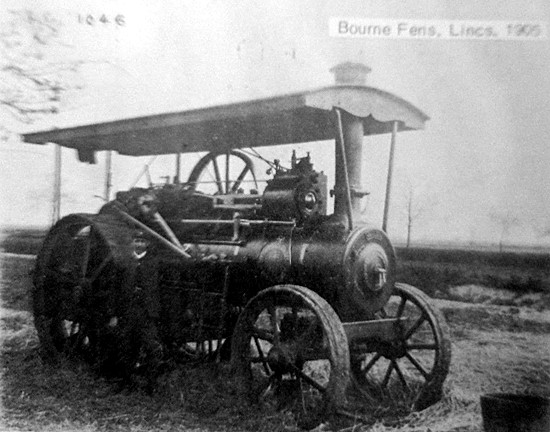 Photographed in 1905
