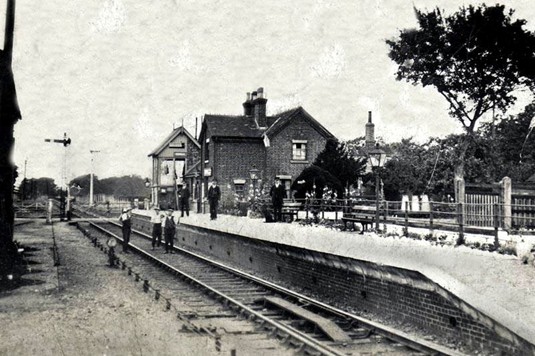 Photographed in 1900