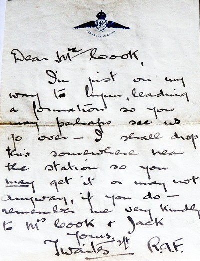 Letter from 1918