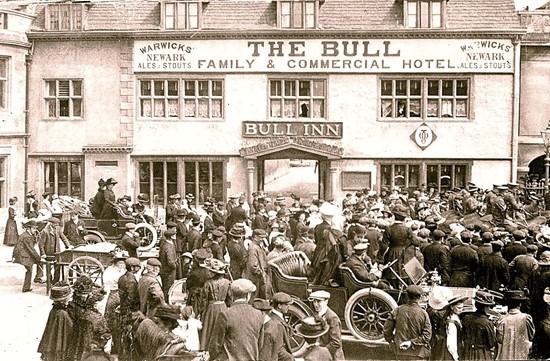 Photographed in 1905