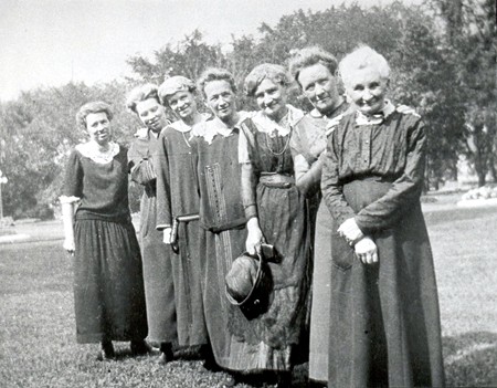 Frances Flatters and daughters