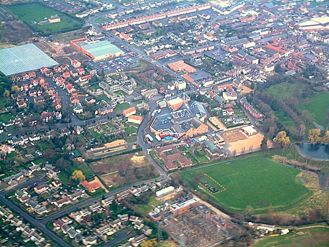 Aerial shot by Frank Croom