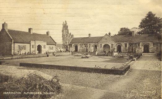 Harrington almshouses circa 1932