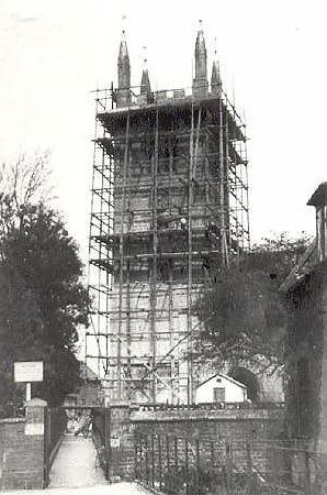 Tower repairs in 1934