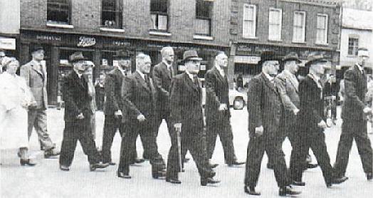 Civic parade in 1953