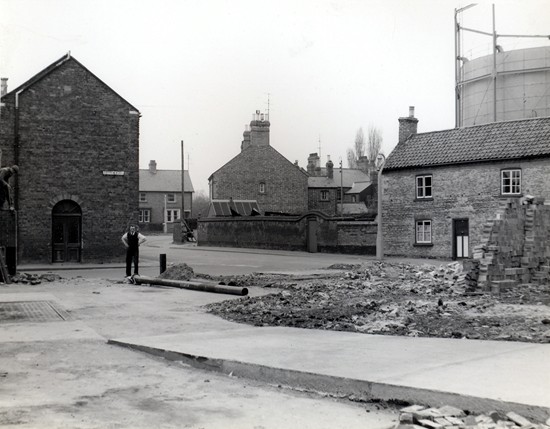 Building the workshops in 1960