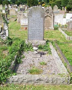 The Carvath grave in the town cemetery