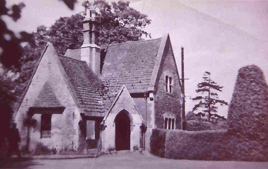 The cemetery lodge