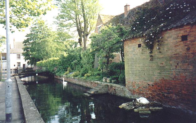 The Bourne Eau in Church Walk