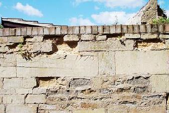 Wall in Church Walk