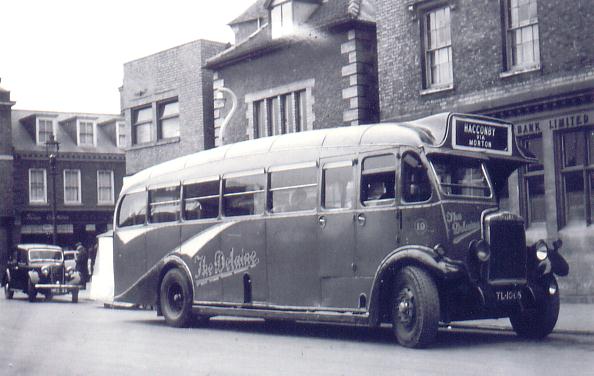 Delaine bus circa 1950