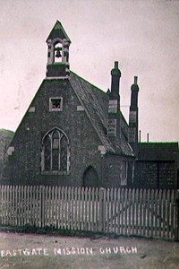 The Eastgate mission church in 1905