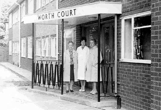 Worth Court in 1965