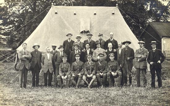 Troops, casual workers and staff