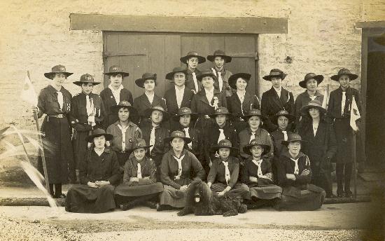 The guides circa 1919