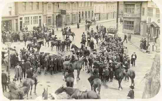 Cottesmore meet in 1914