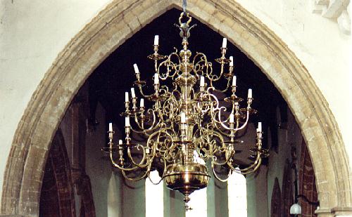 Church chandelier