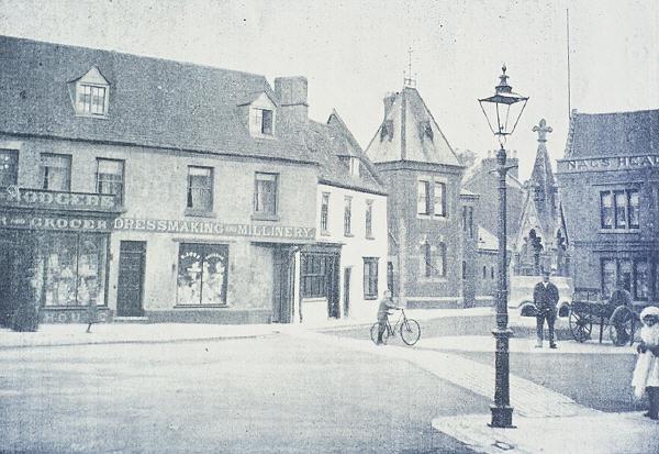 The Market Place in 1890