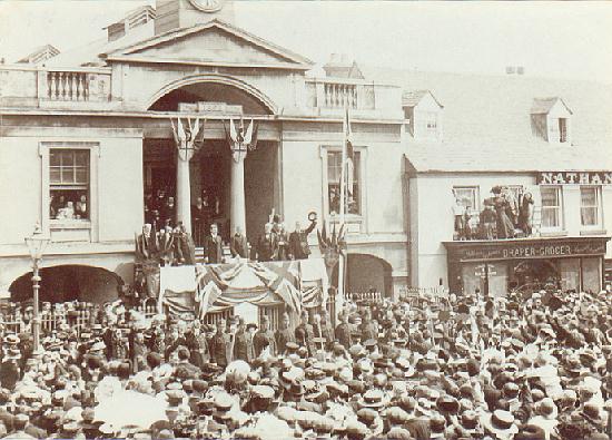 King George V proclamation 1910