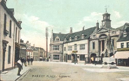 The Market Place in 1900
