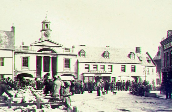 The 19th century cattle market