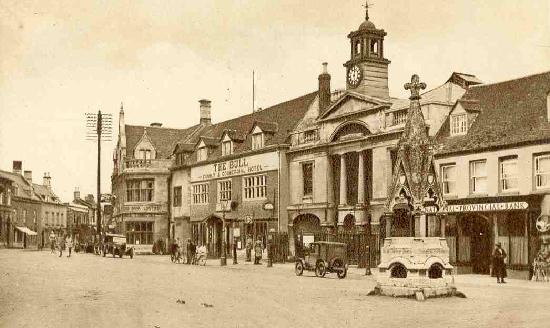 The market place circa 1920