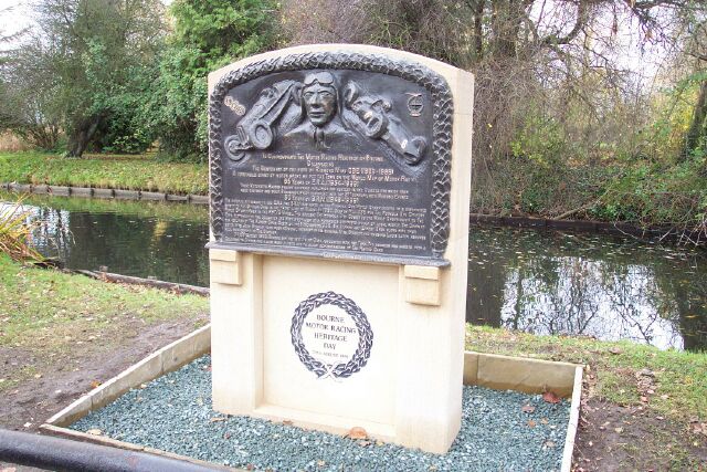 The motor racing memorial