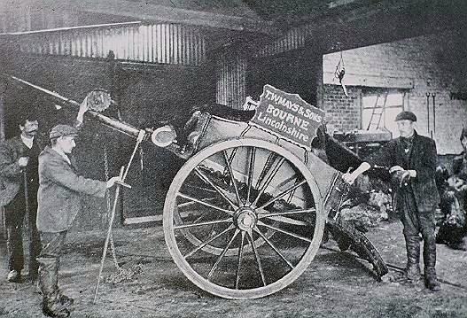 Delivering dead stock in 1908