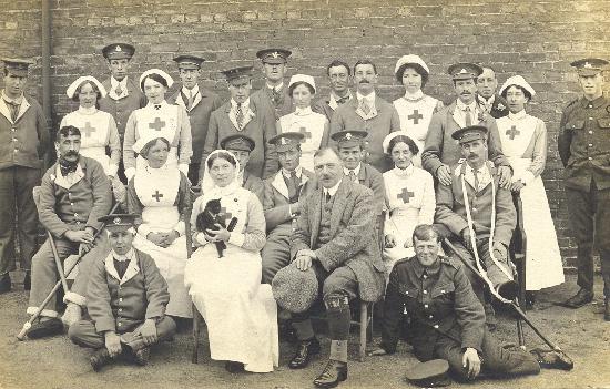 Staff and patients