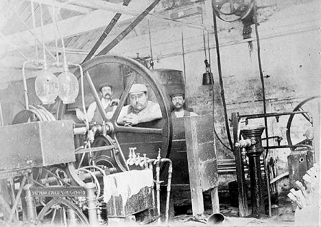The bottling plant